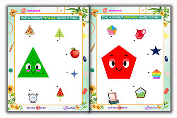 Senior Toddler - Maths Workbook (Pre KG)
