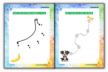 Junior Toddler - Maths Workbook (Play Group)