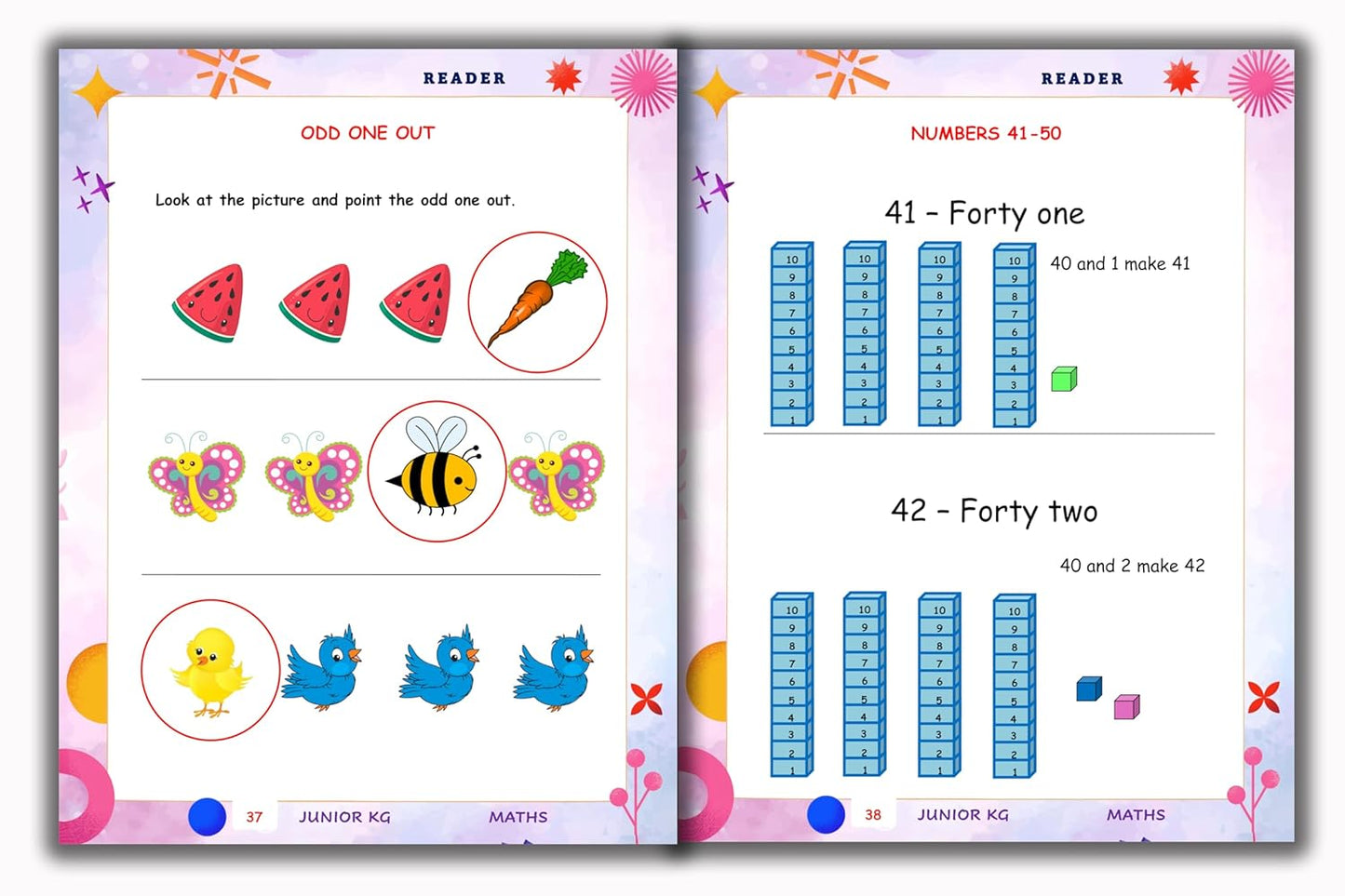 Junior KG - Maths Reader