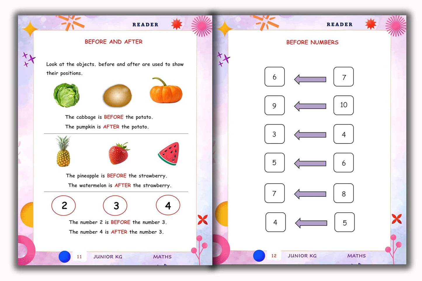Junior KG - Maths Reader