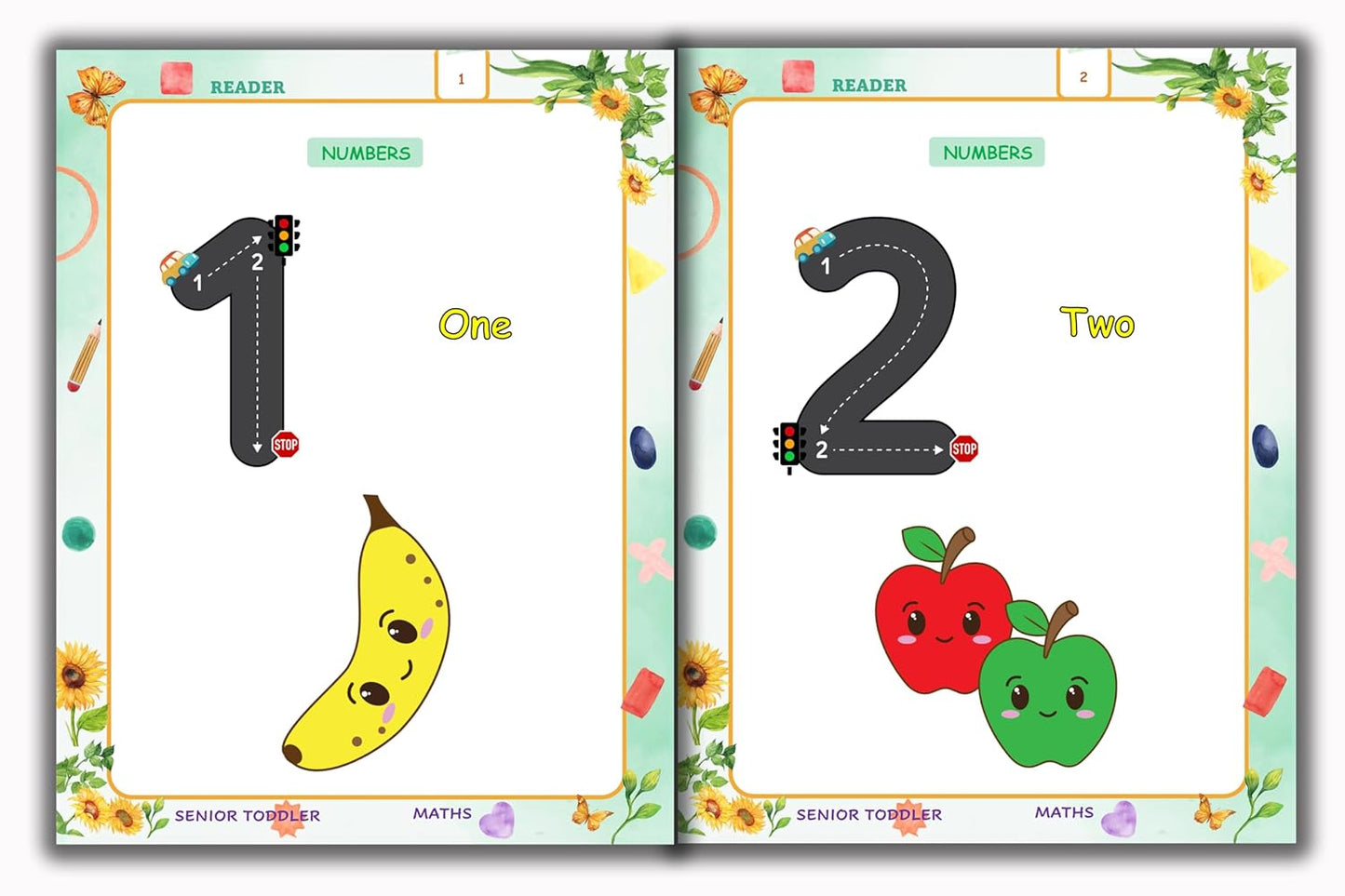 Senior Toddler - Maths Reader (Pre KG)