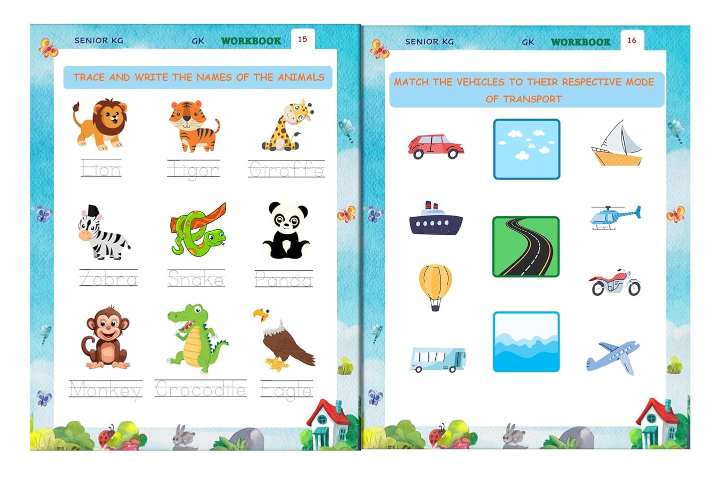 Senior KG - Exploring our world Workbook (GK)