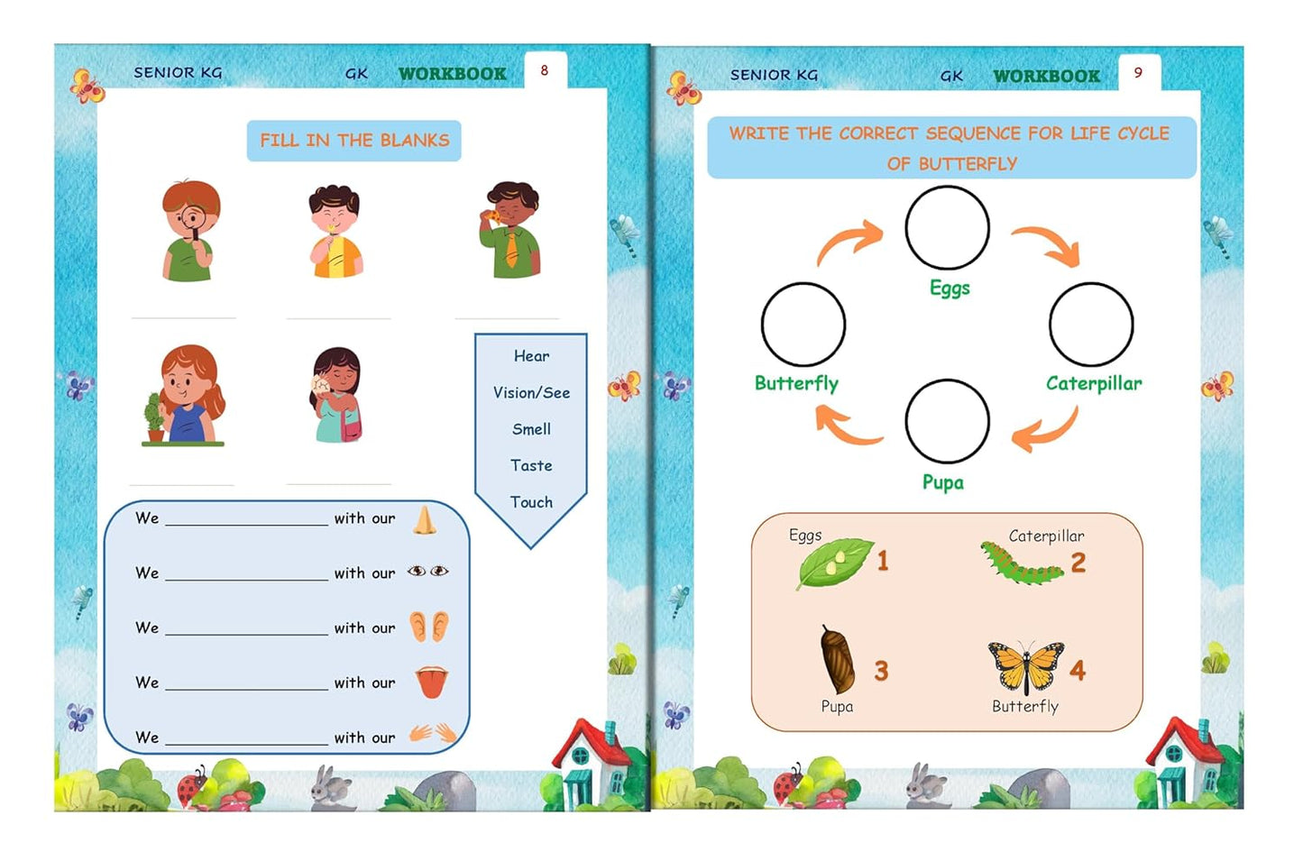 Senior KG - Exploring our world Workbook (GK)