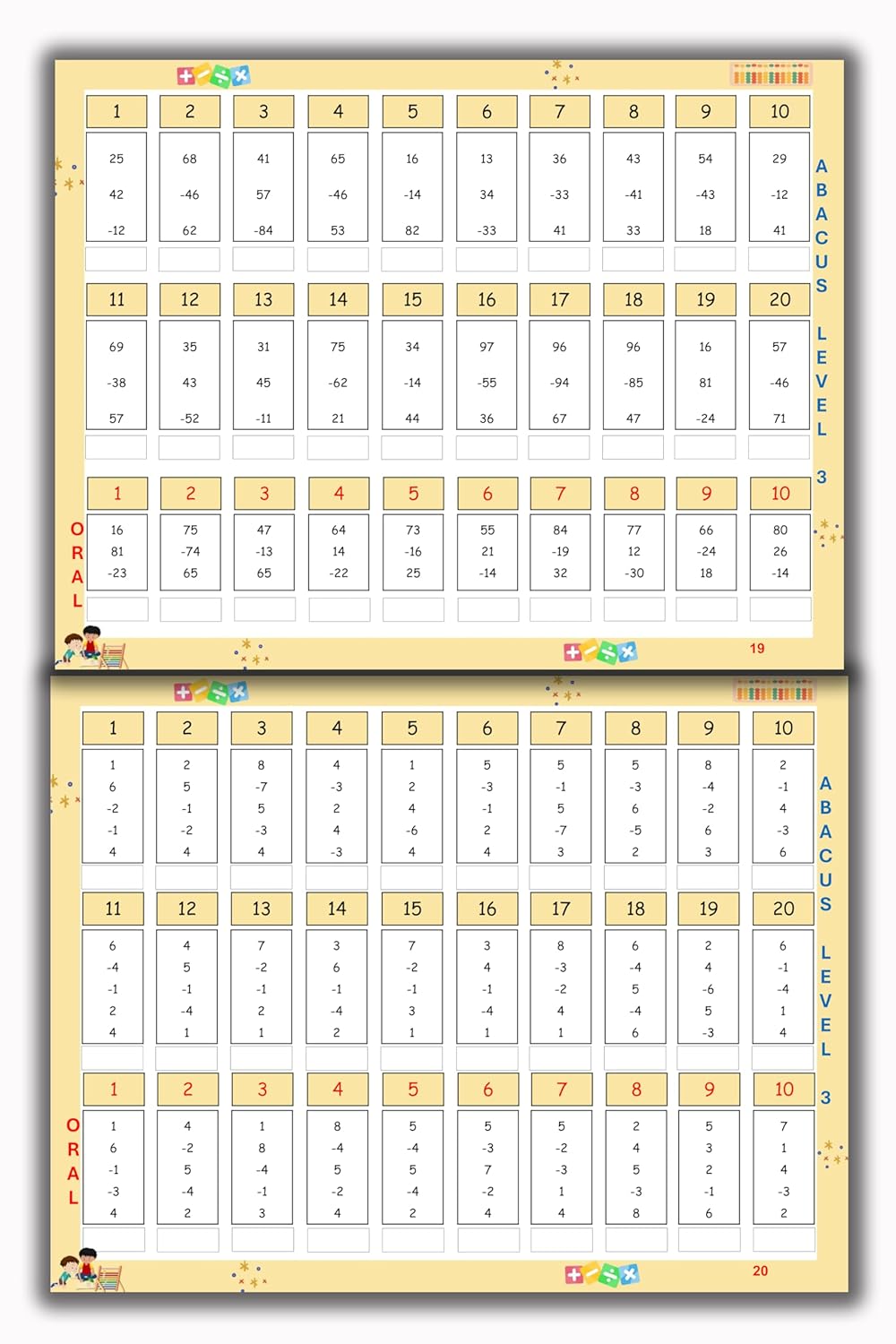 Abacus Book - Level 3