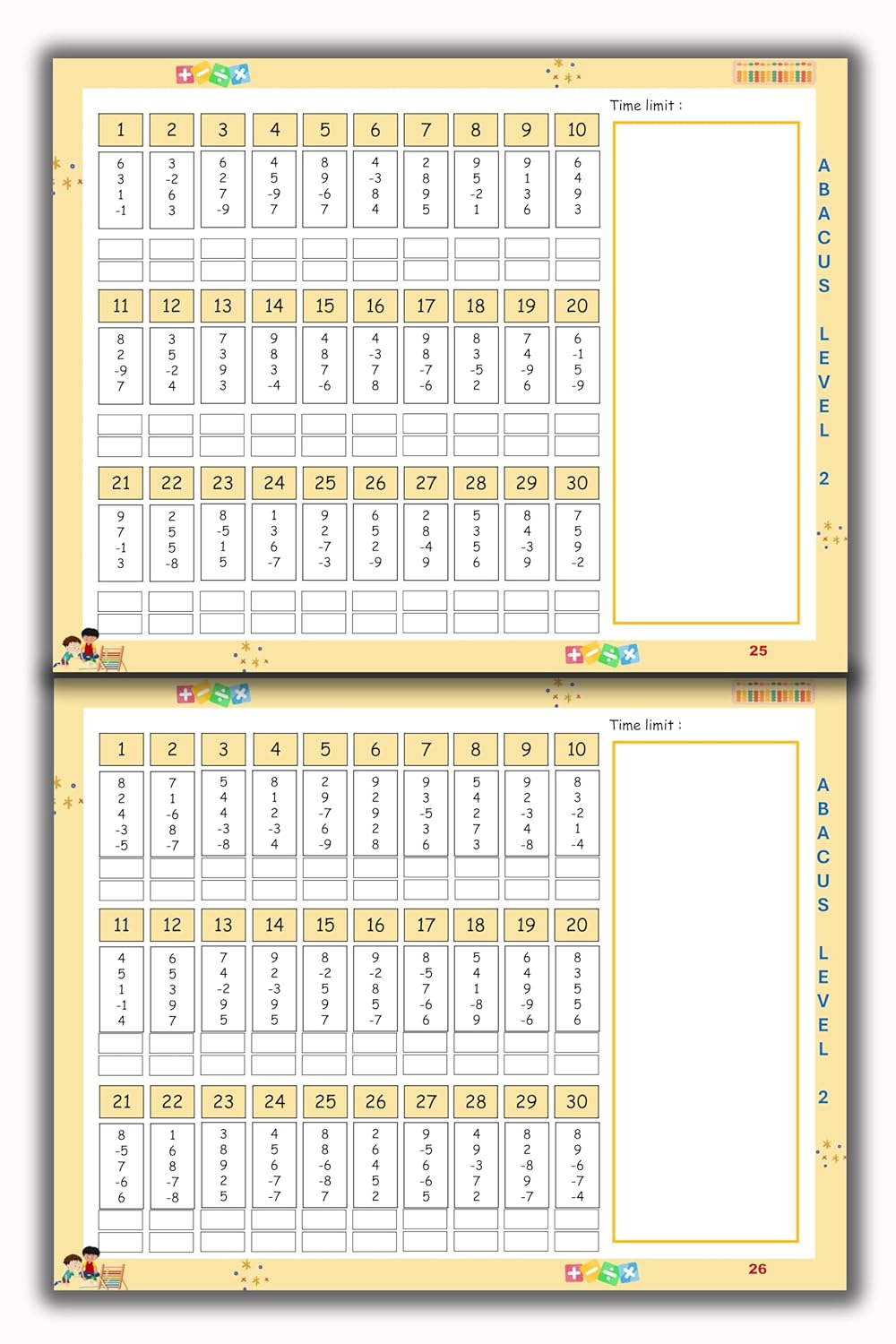 Abacus Book - Level 2