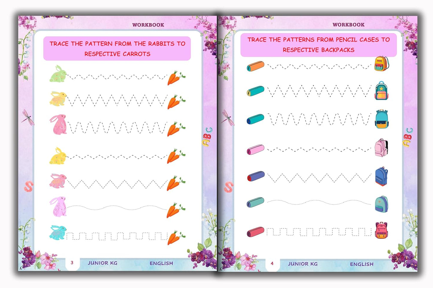 Junior KG - English Workbook