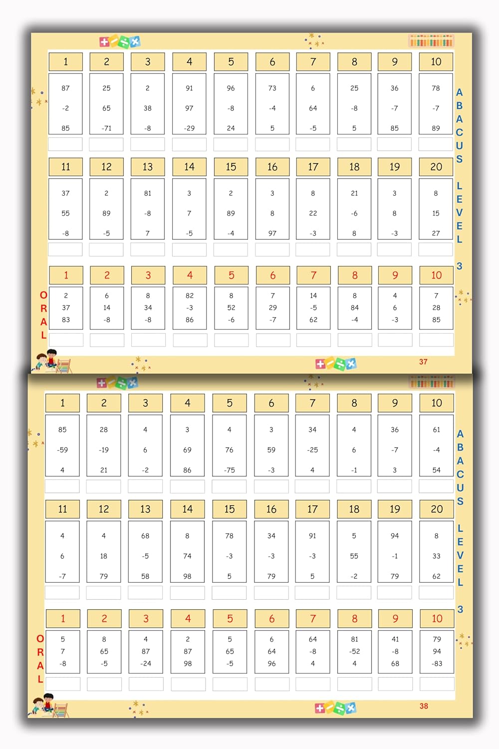 Abacus Book - Level 3