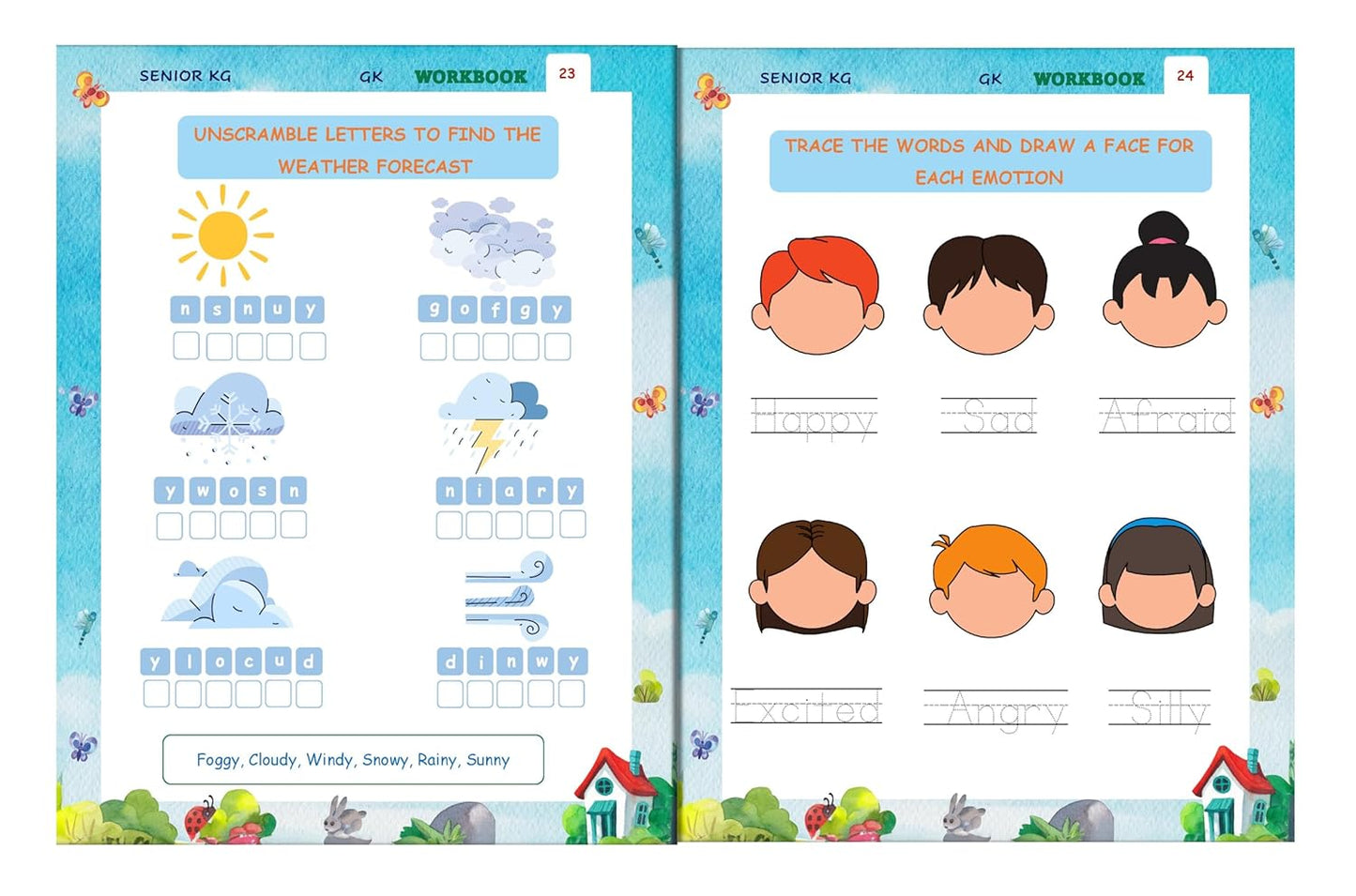 Senior KG - Exploring our world Workbook (GK)