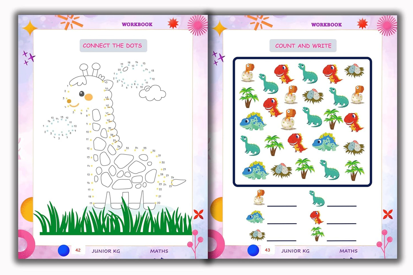 Junior KG - Maths Workbook