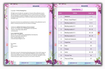 Junior KG - English Reader