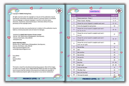 Phonics Book - Level 2