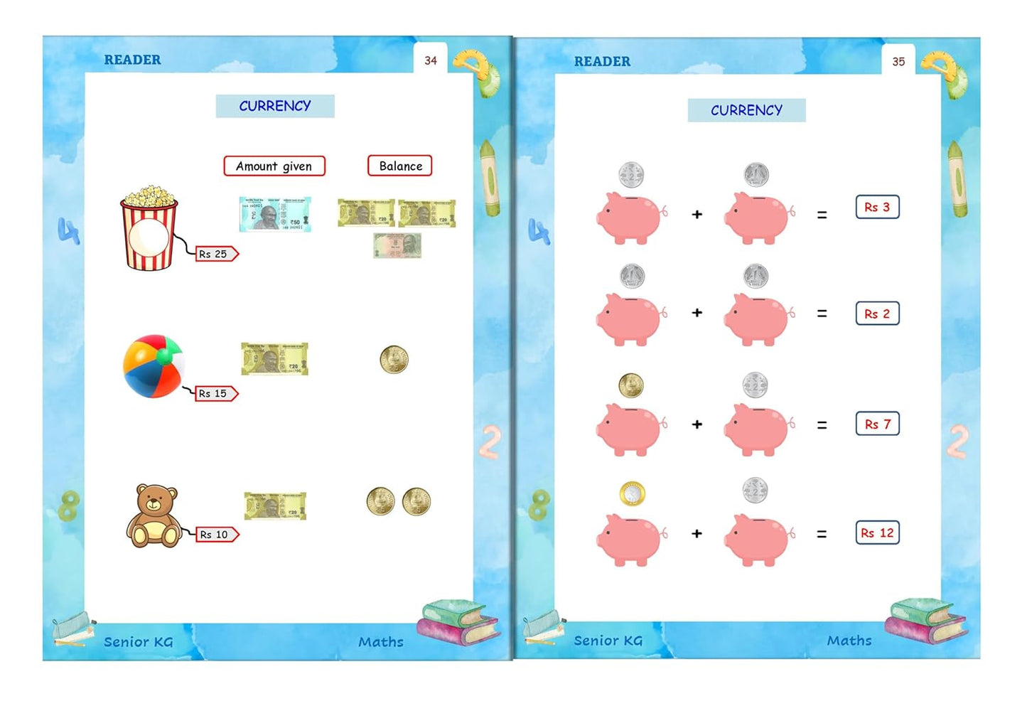 Senior KG - Maths Reader