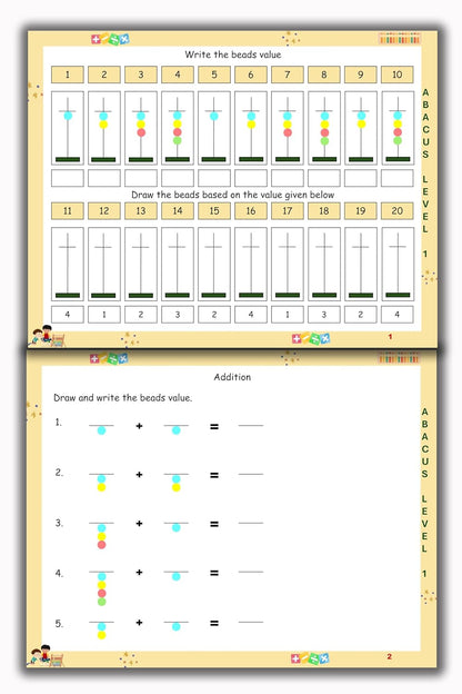 Abacus Book - Level 1
