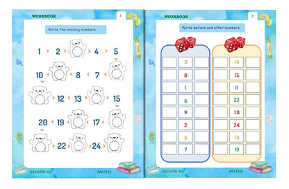 Senior KG - Maths Workbook