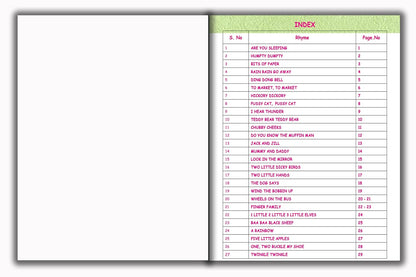 Senior Toddler - Rhymes Book (Pre KG)
