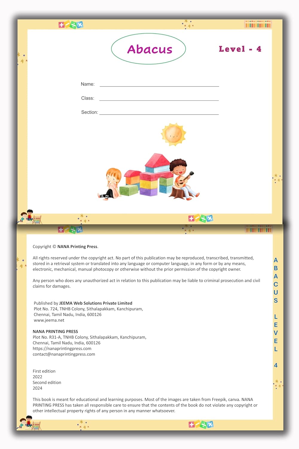 Abacus Book - Level 4