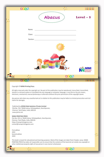 Abacus Book - Level 5