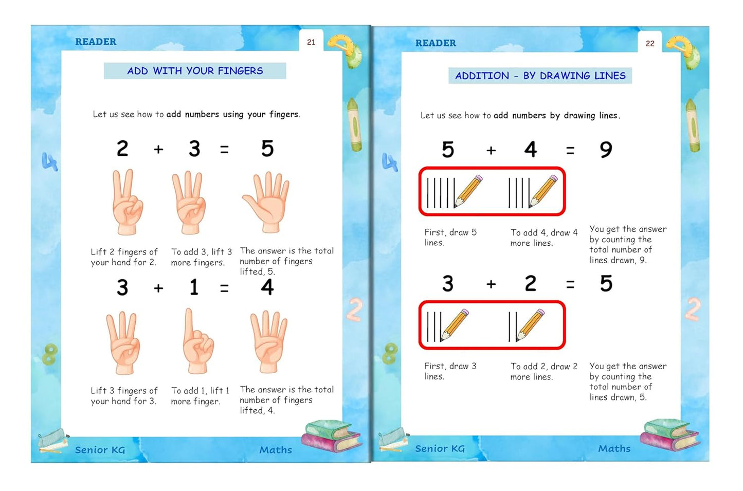 Senior KG - Maths Reader