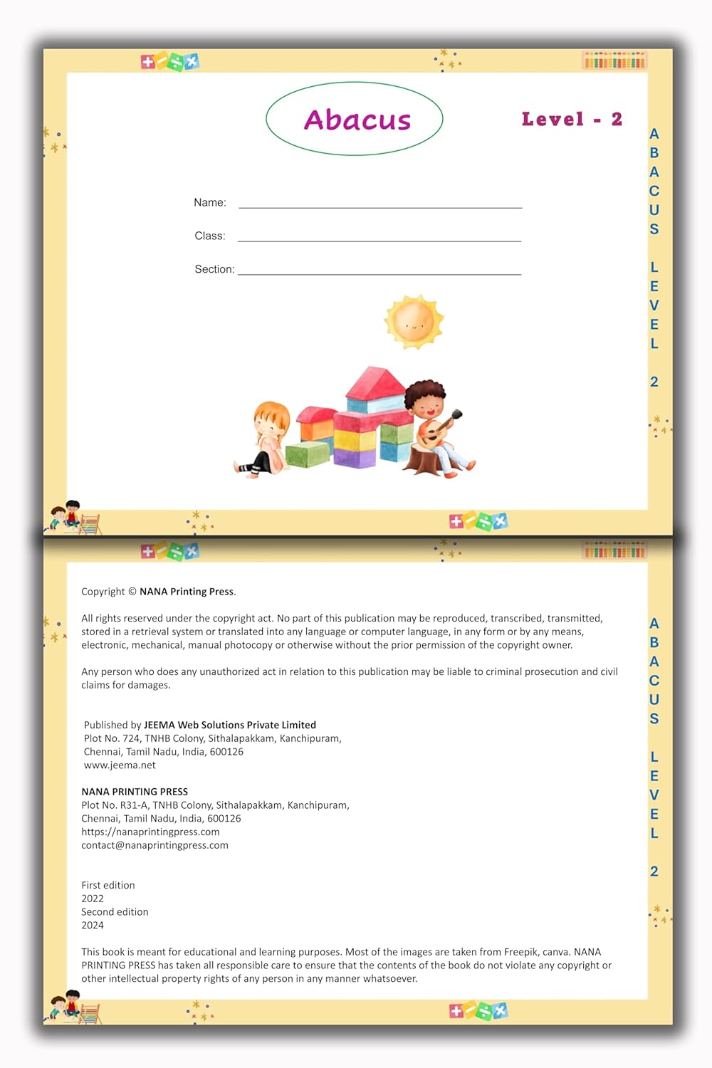 Abacus Book - Level 2