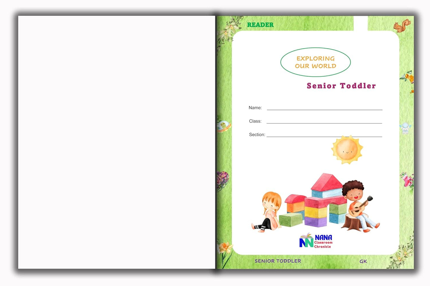 Senior Toddler - Exploring our World Reader (Pre KG)