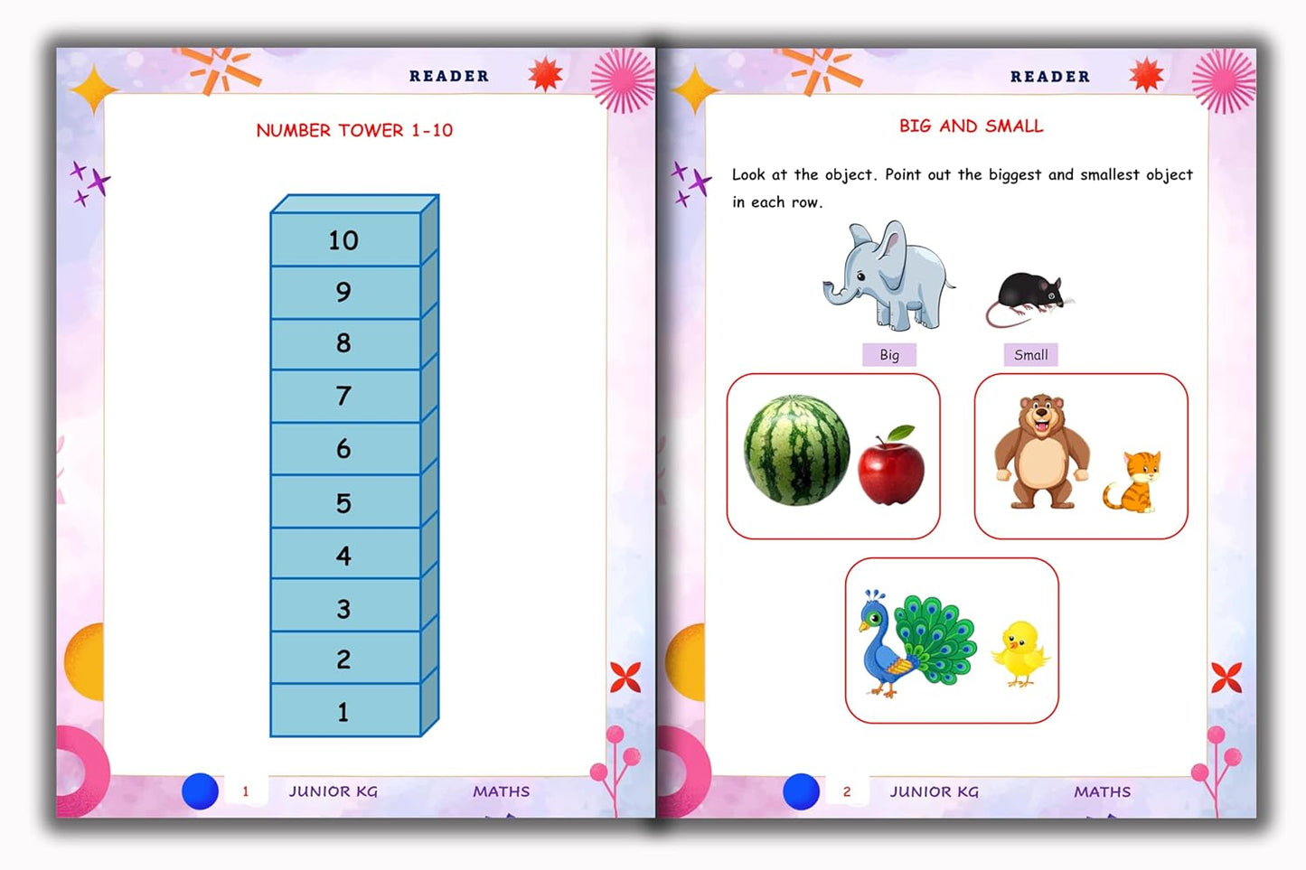Junior KG - Maths Reader