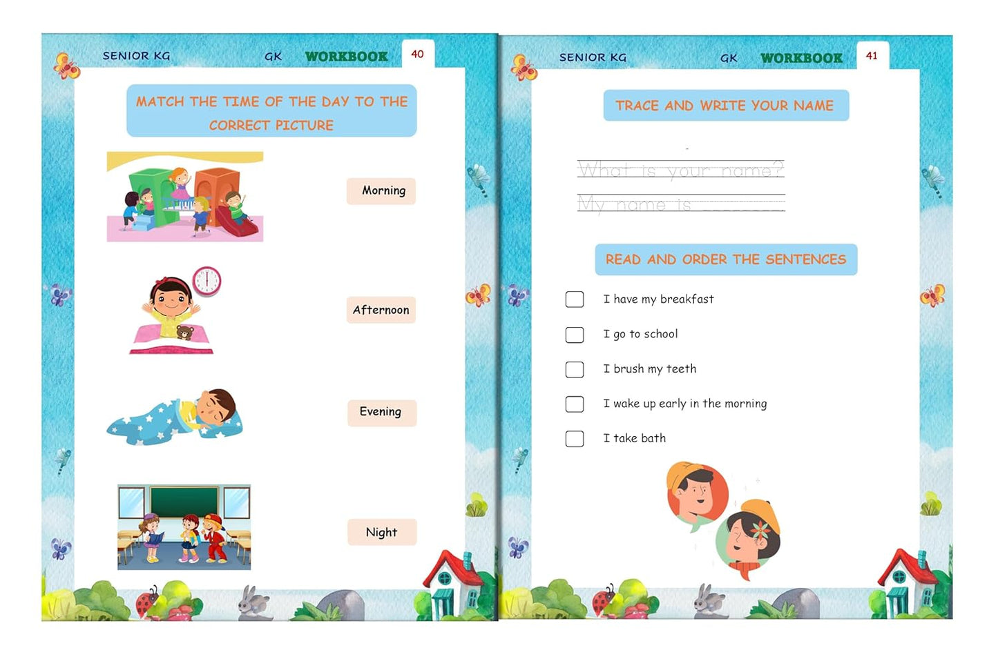 Senior KG - Exploring our world Workbook (GK)