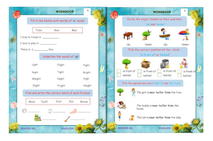 Senior KG - English Workbook