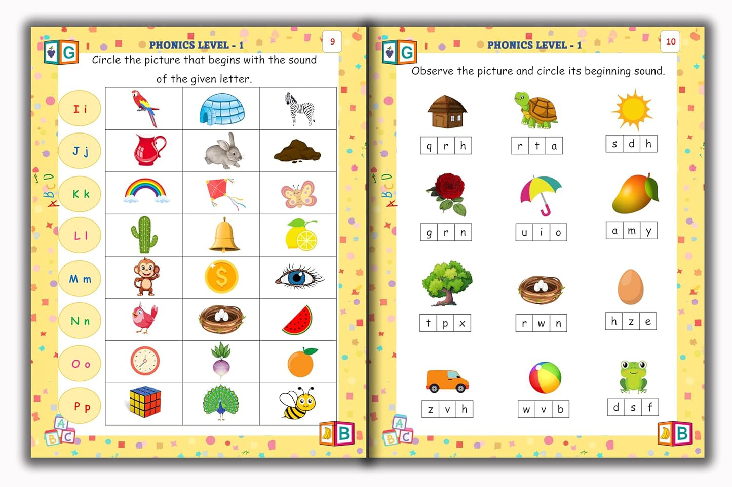 Phonics Book - Level 1