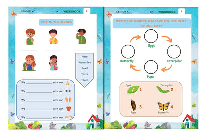 Senior KG - Exploring our world Workbook (GK)