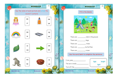 Senior KG - English Workbook