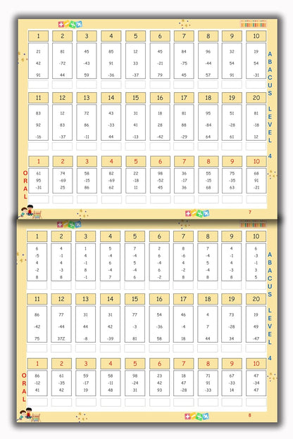Abacus Book - Level 4