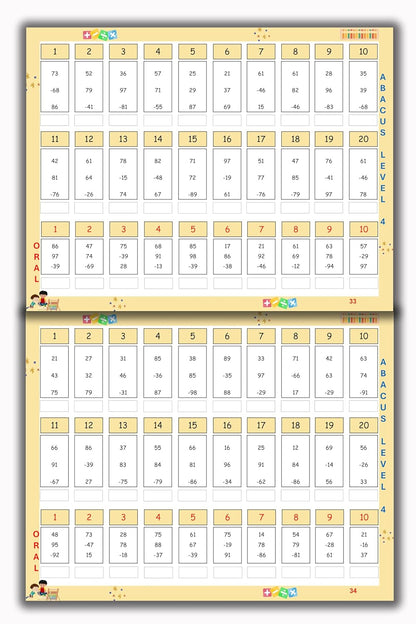 Abacus Book - Level 4