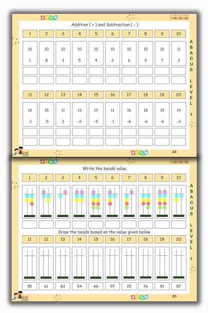 Abacus Book - Level 1