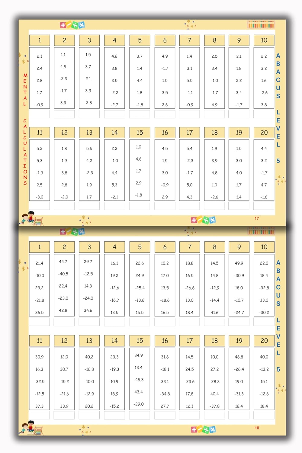 Abacus Book - Level 5