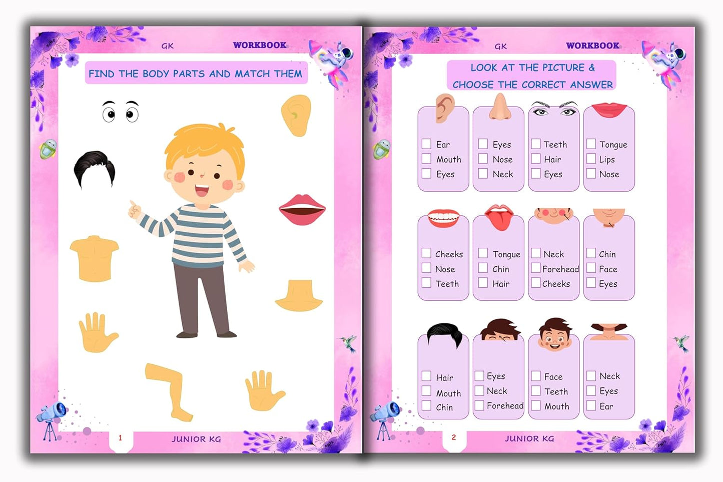 Junior KG - Exploring our World Workbook (GK)
