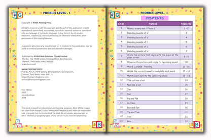 Phonics Book - Level 1