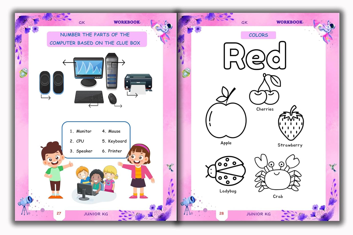 Junior KG - Exploring our World Workbook (GK)