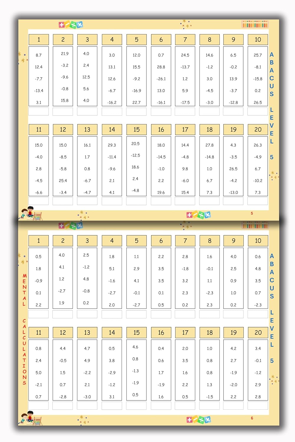 Abacus Book - Level 5
