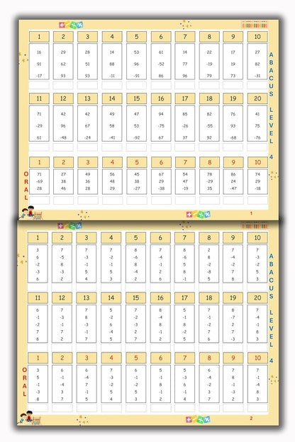 Abacus Book - Level 4