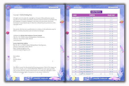Junior Toddler - English Workbook (Play Group)