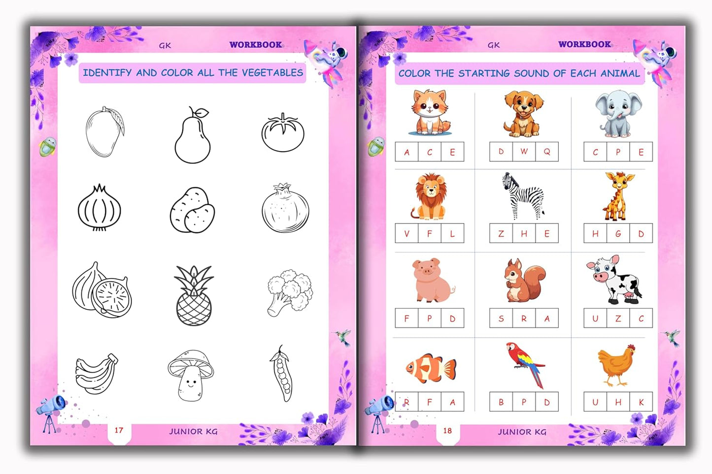 Junior KG - Exploring our World Workbook (GK)