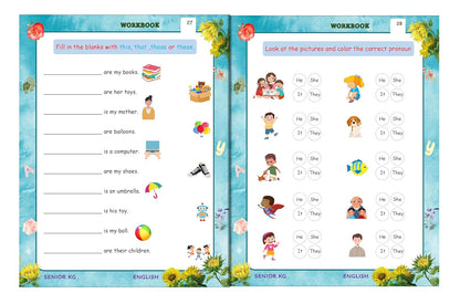 Senior KG - English Workbook