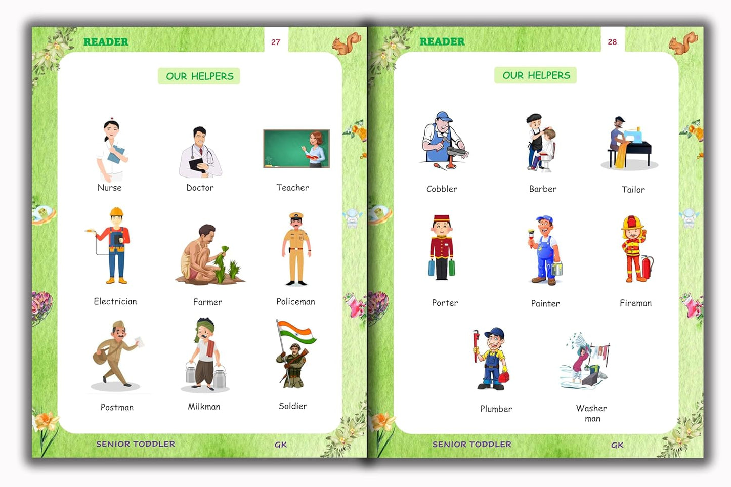 Senior Toddler - Exploring our World Reader (Pre KG)
