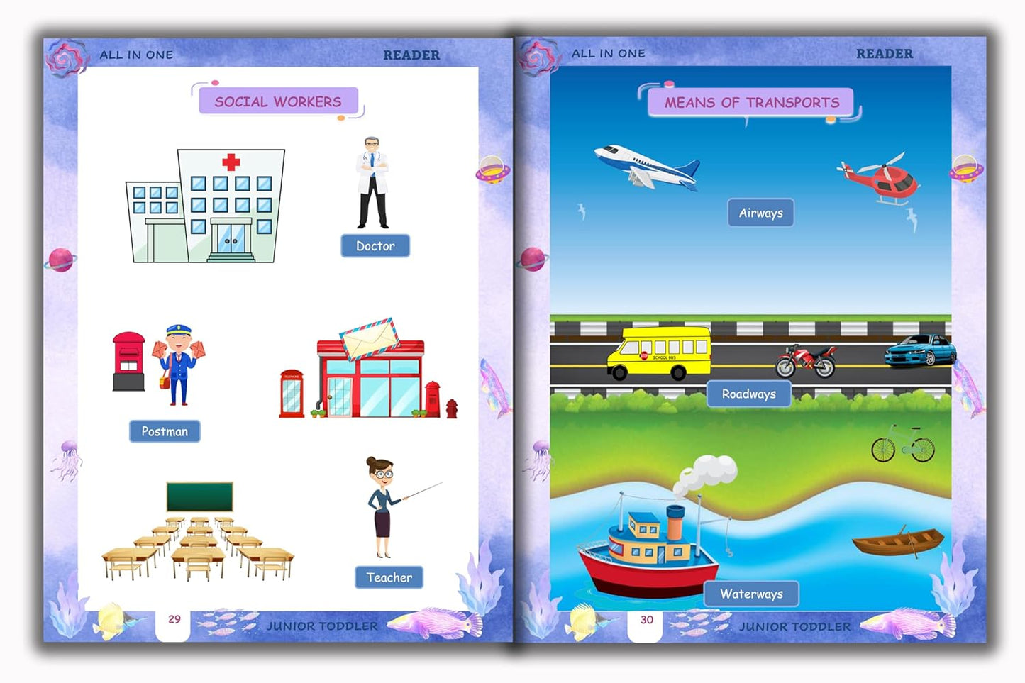 Junior Toddler - All in one Reader (Play Group)