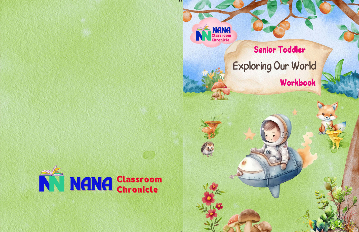 Senior Toddler - Exploring our World Workbook (Pre KG)