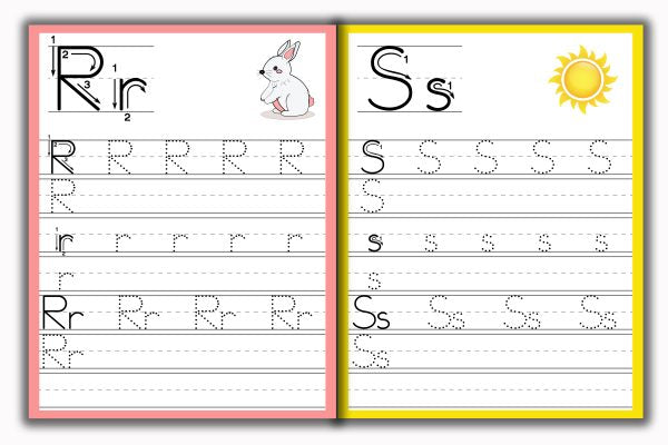 Activity Books Combo  5 - Alphabet Trace And Write, Comparing, Match Numbers, Number, Shadow Matching