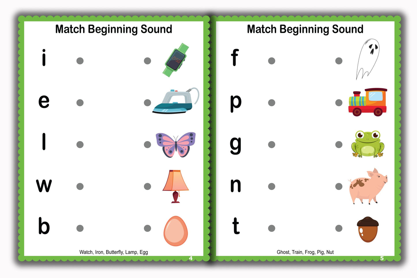 Activity Books Combo 13 - Beginning Sounds, Cursive Alphabet Trace And Write, Number (1-100), Same Less More, Trace The Path