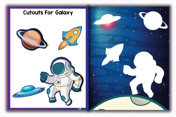 Activity Books Combo 11 - Circle The Shapes, Count And Match, Cut And Paste, Match Letters, Math Fun