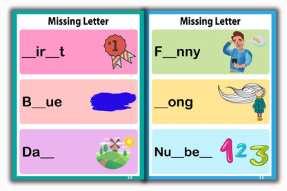 Activity Books Combo 8 - Color By Numbers, Matching Worksheets, Measuring Things, Missing Letters, Weather